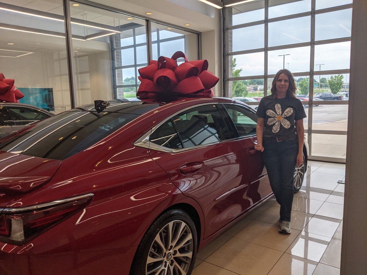 Like Your Car customer with their car